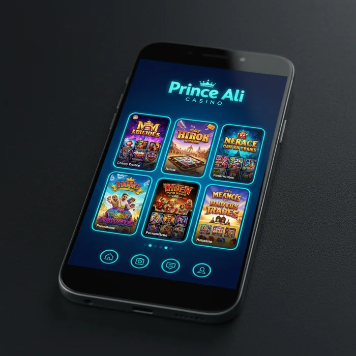 Interface du Prince Ali Casino